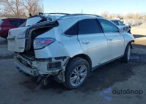 2010 Lexus Rx 450H из США, поврежденный, VIN JTJBC1BA7A2023855